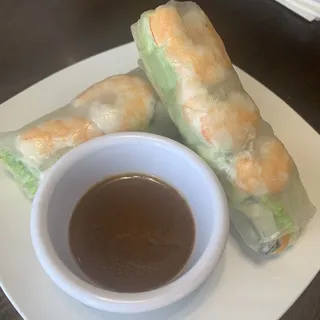A3. Spring Rolls with Shrimp