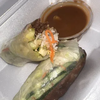 A3. Spring Rolls with Beef
