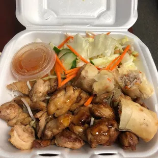 Grilled Chicken vermicelli