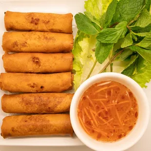 Egg Rolls - Vegetarian option available (A4)