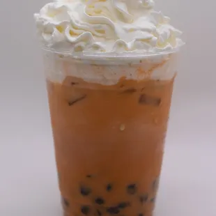 Thai iced tea - boba is optional (B3)