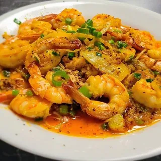 56. Caramelized Shrimp Rice Plate