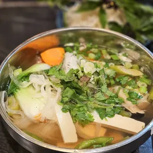 SVCC 2023: Vegan Pho with tofu and mixed veggies