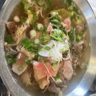 2. Lean Beef, Flank, Brisket and Fat Brisket Soup