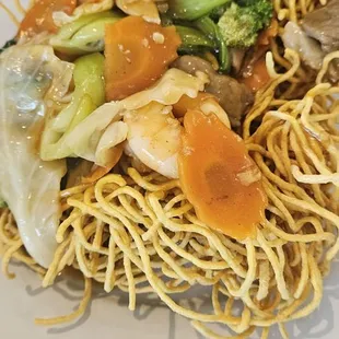 Crispy noodle combo