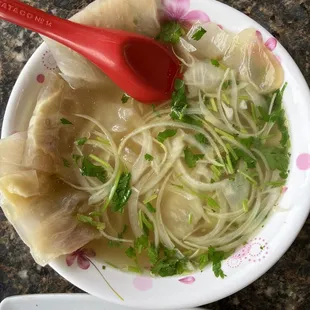 Beef tendon vermicelli bowl