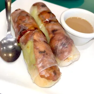 BBQ Marinated Pork Rolls