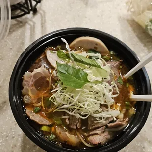 Bun Bo Hue (takeout)