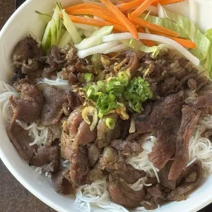 Grilled Pork Vermicelli Bowls