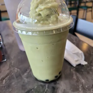 Matcha Boba tea