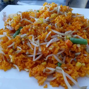 Shrimp  friend rice, incredible!!!  A++++