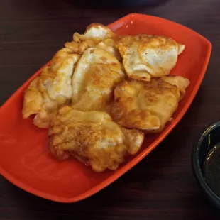 Handmade steamed and pan-fried dumplings!