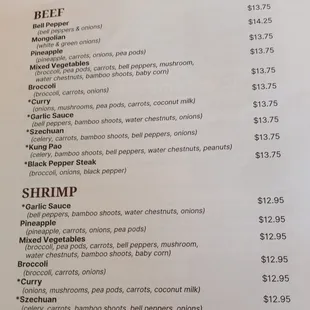 Menu April 2024