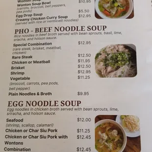 Menu April 2024