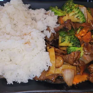 Pork and vegetables