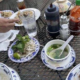 Enjoying the outdoor space