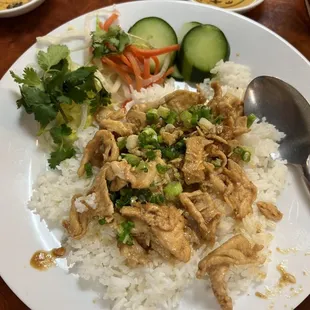 Com Ga Nuong (Grilled Chicken with Rice) Yum!