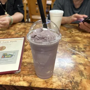 Taro smoothie!