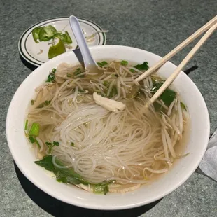 Pho chicken soup