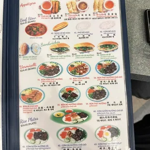 Banh and rice dishes