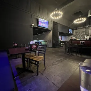 Indoor seating