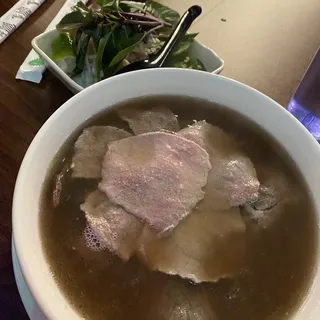 4. Rare Steak Soup & Well Done Brisket