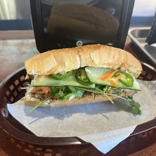 B 03. Grilled Pork - Bnh M Tht Heo Nng