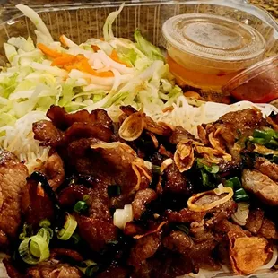 Grilled pork vermicelli