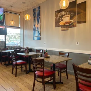 crepes, interior