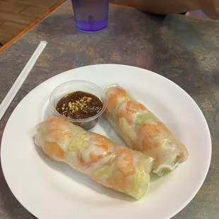 shrimp spring rolls