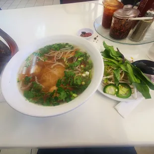 Shrimp Pho was good