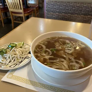House Special Pho  huge!! And so good, it was a combination of everything