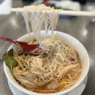 soggy pho noodles