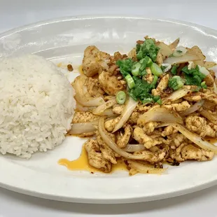 C6 spicy lemongrass chicken