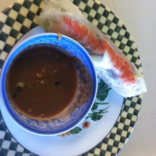 Do not leave this place without trying the spring rolls!