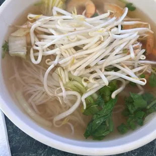 Shrimp pho