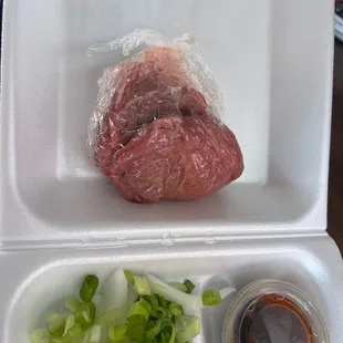 meat and vegetables