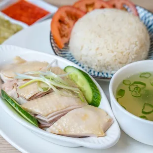 Hainanese Chicken Rice