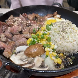 Sizzling Ribeye Pepper Rice