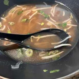 Beef pho (what's left of it)