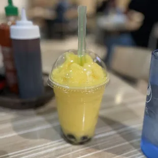 Mango boboa smoothie