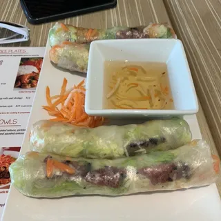 A4. 2 Barbeque Pork Spring Roll