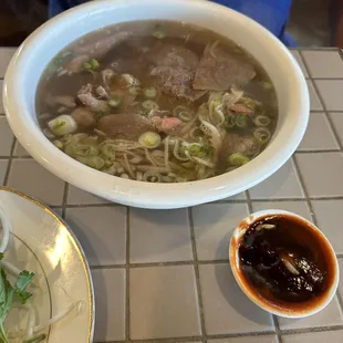 Pho Beef Tripe and Steak