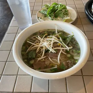 I had the Brisket Pho.