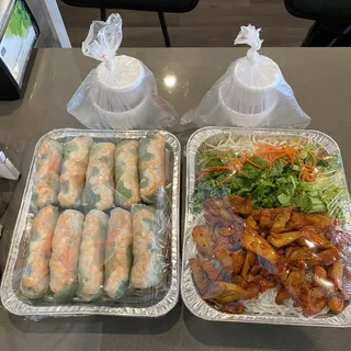 Vermicelli with Grilled Chicken