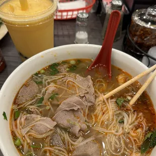 New pho place did not disappoint we got a little of everything and was good just wish spring and egg rolls were little bigger