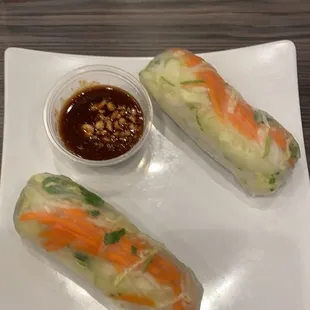 Vegatable spring rolls