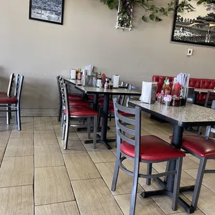 the interior of a restaurant