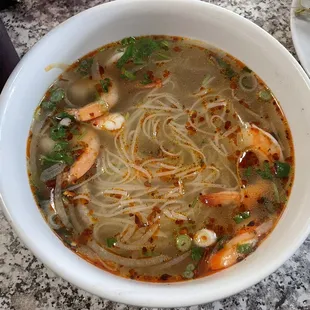 Shrimp pho