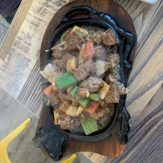 12. Shaken Beefs with Rice
